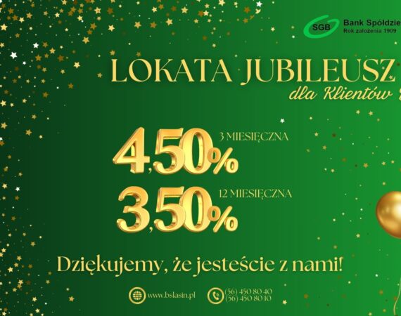 LOKATA- JUBILEUSZ BS